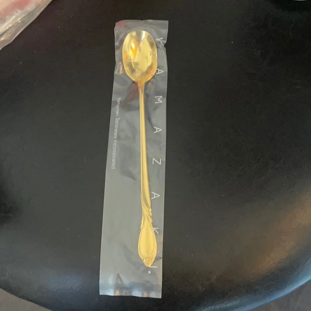 New Yamazaki Byzantine 24K Iced Tea Beverage Spoon